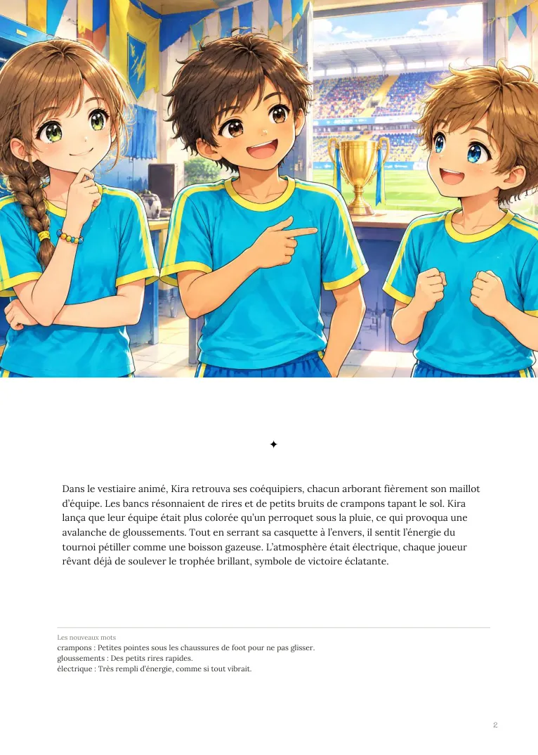 Kira et le Tournoi des Tribunes Colorées — Page 2